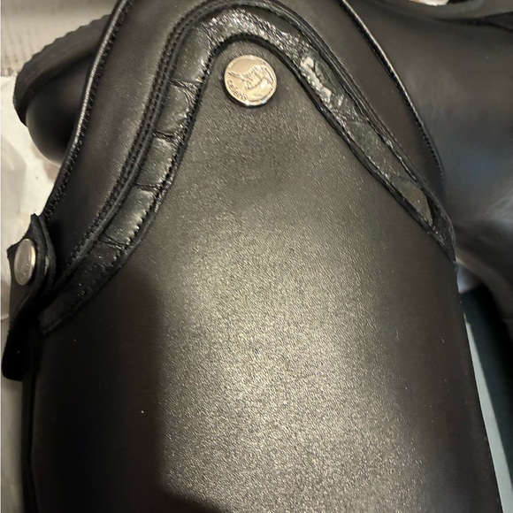 NEW in box Celeris DIOGO handmade black leather riding boots. UK 41 women - Picture 2 of 11